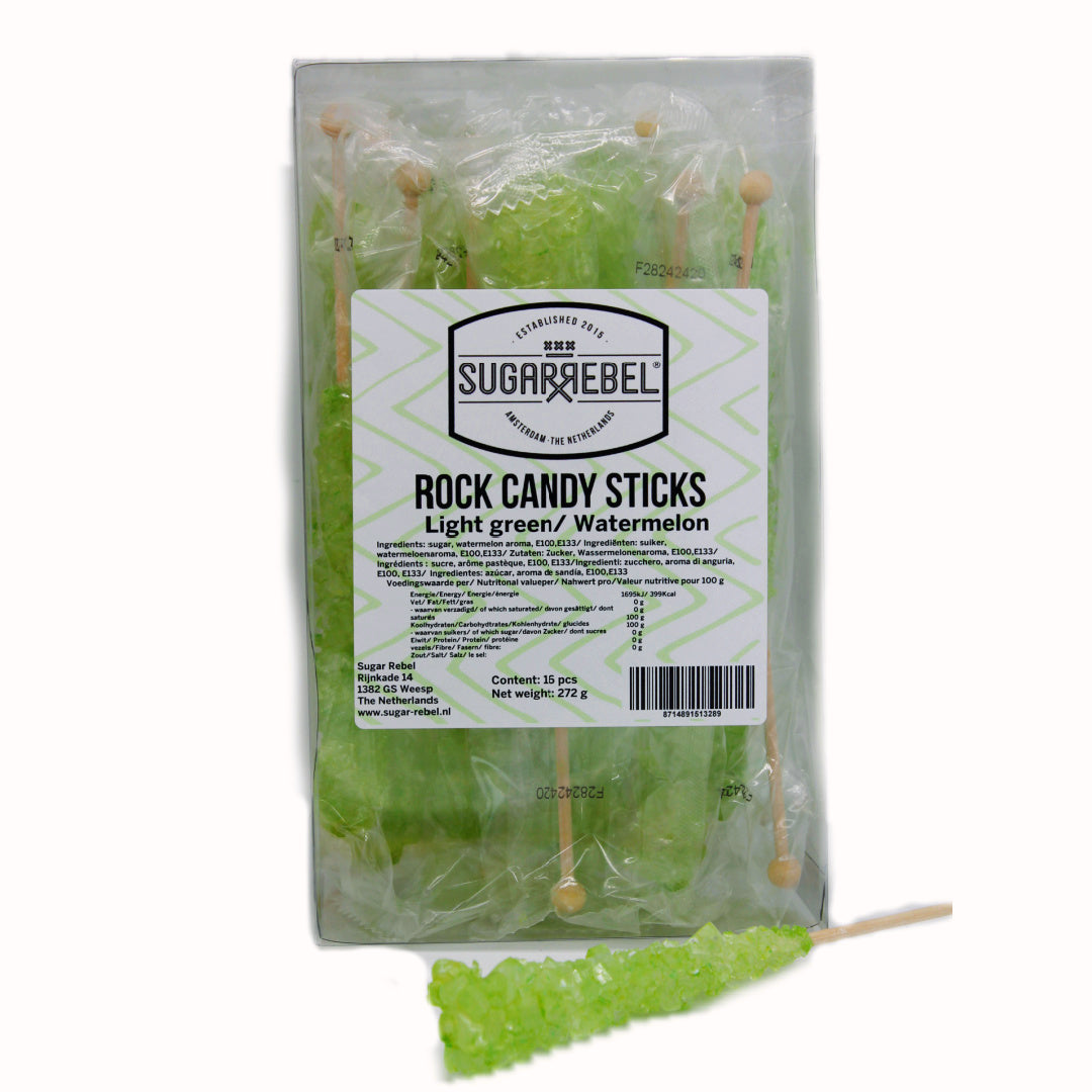 Kandij sticks watermeloen 16 stuks
